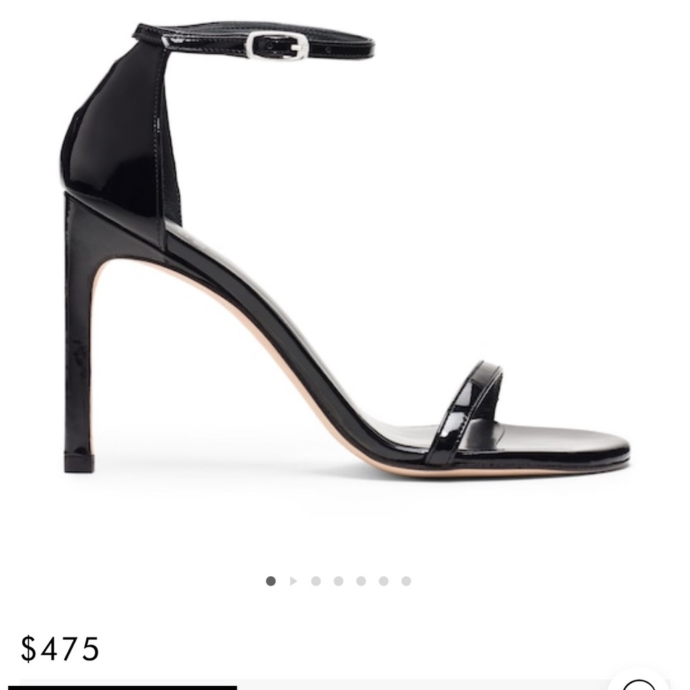 Stuart Weitzman Nudistsong strap sandal heel
